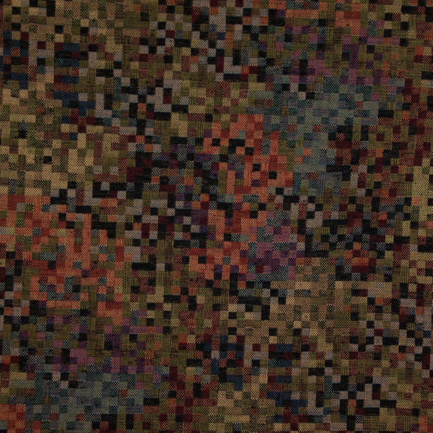 Tecido Para Sofá Gobelem Pixel Preto - Meneghel Indústria Têxtil