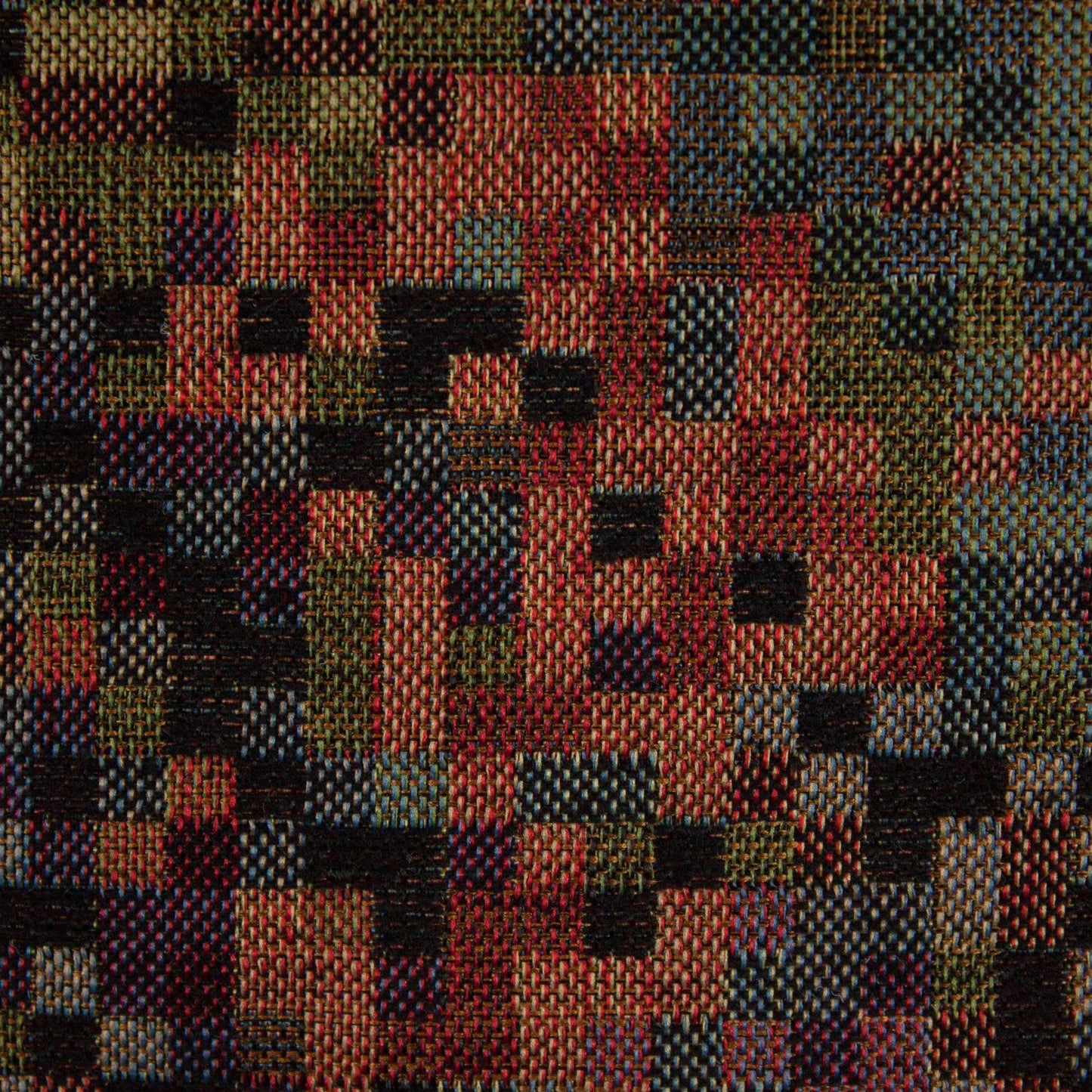 Tecido Para Sofá Gobelem Pixel Preto - Meneghel Indústria Têxtil