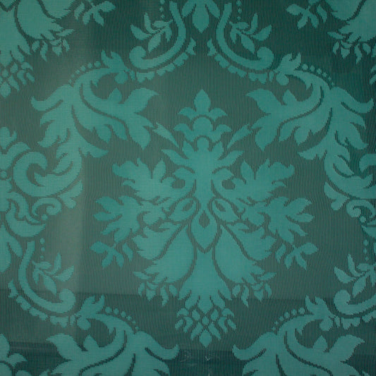 Tecido Para Cortina Renda Color Azul Tiffany - Torre Tecidos
