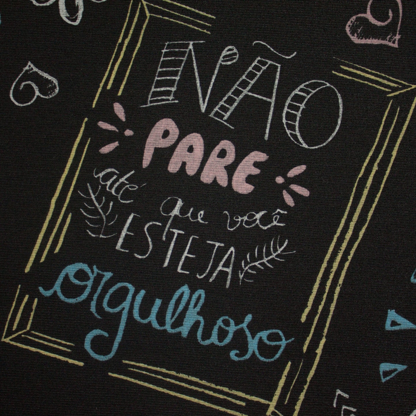 Tecido Para Área Externa Waterblock Pensamentos - Döhler