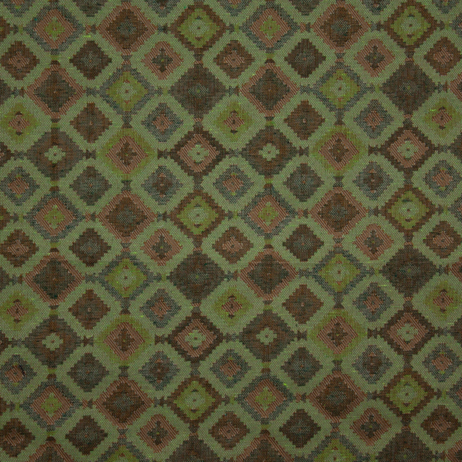 Tecido Para Sofá Gobelem Losango Verde - Torre Tecidos