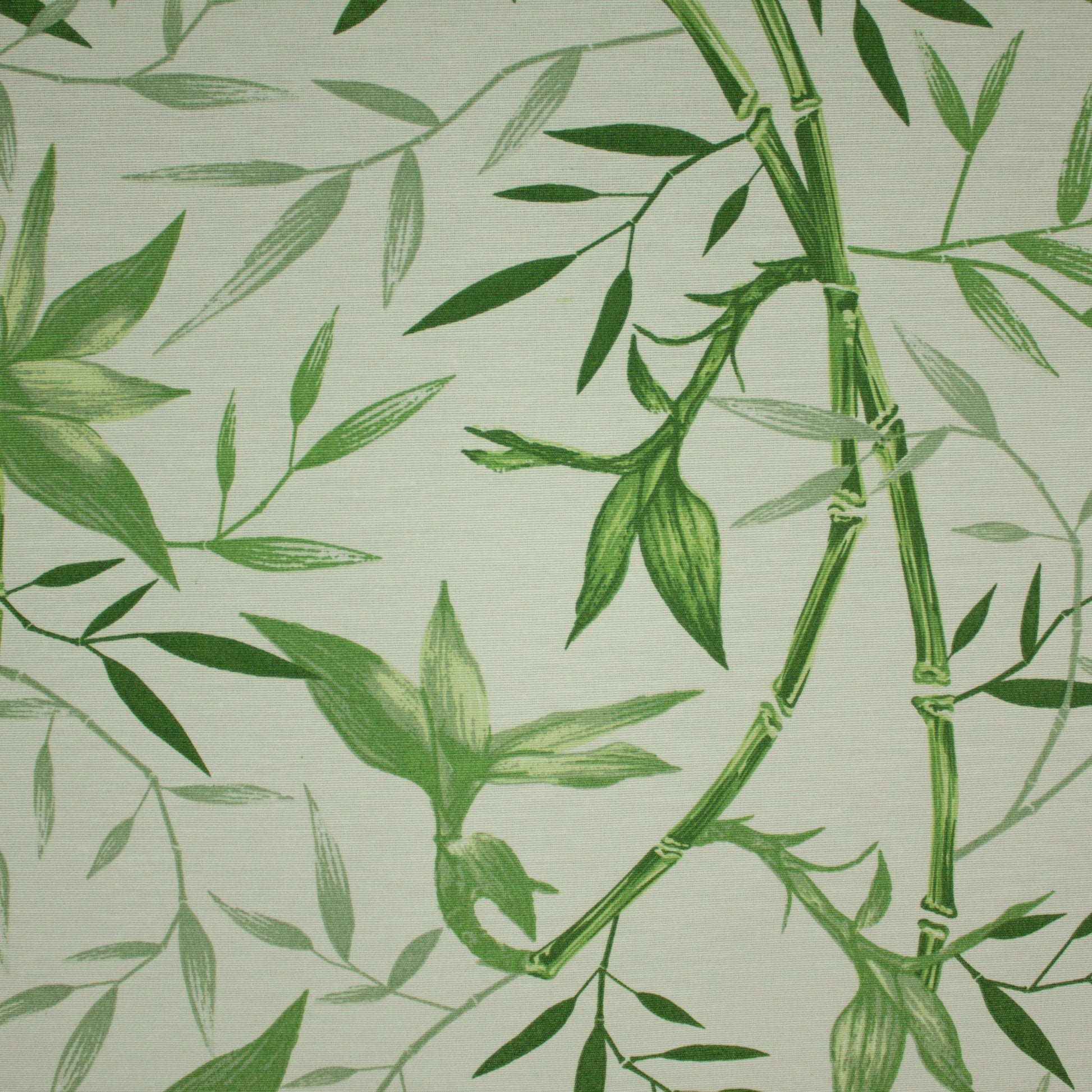 Tecido Para Área Externa Waterblock Ramos De Folhas Verde - Döhler