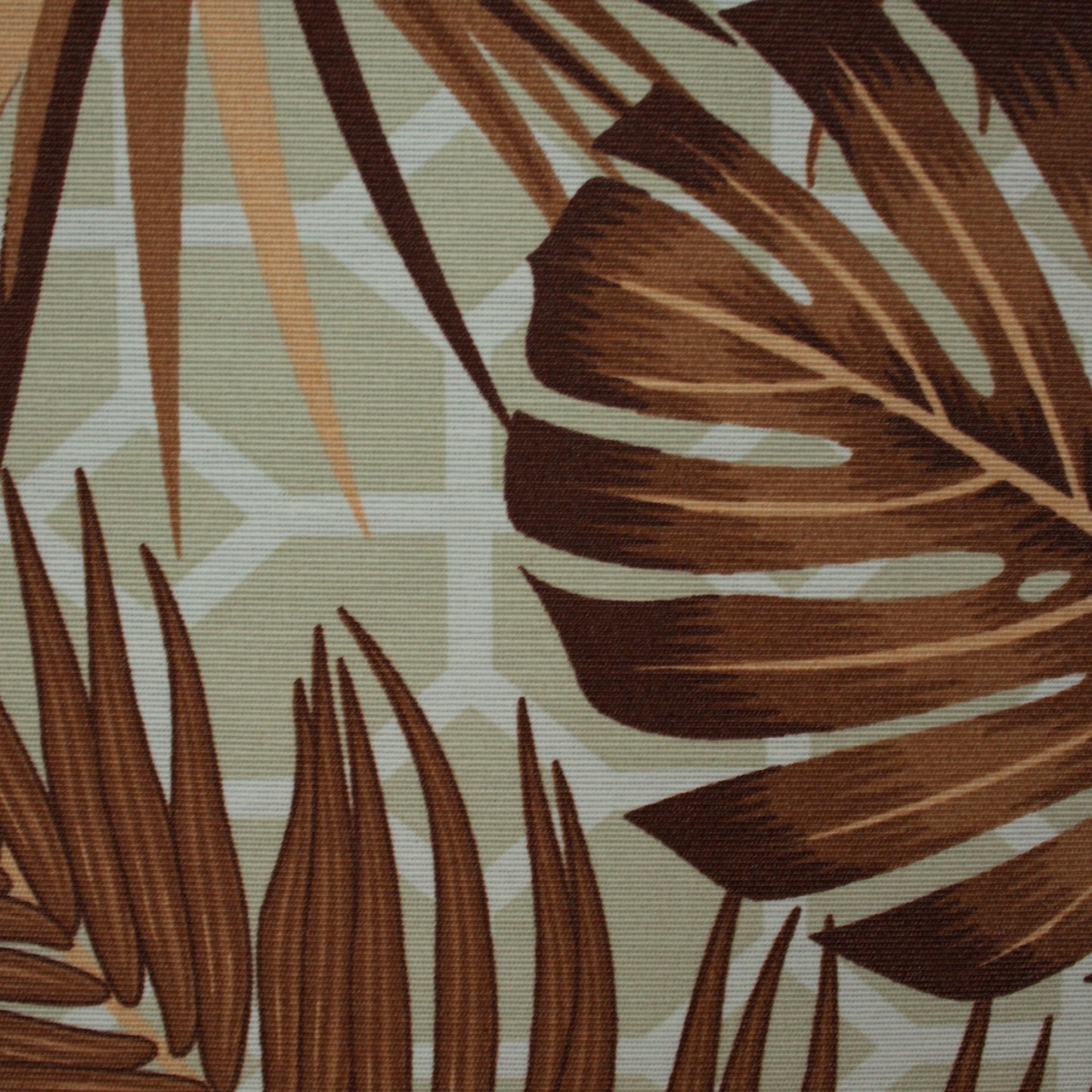 Tecido Para Área Externa Waterblock Palmeiras Areca Marrom - Döhler