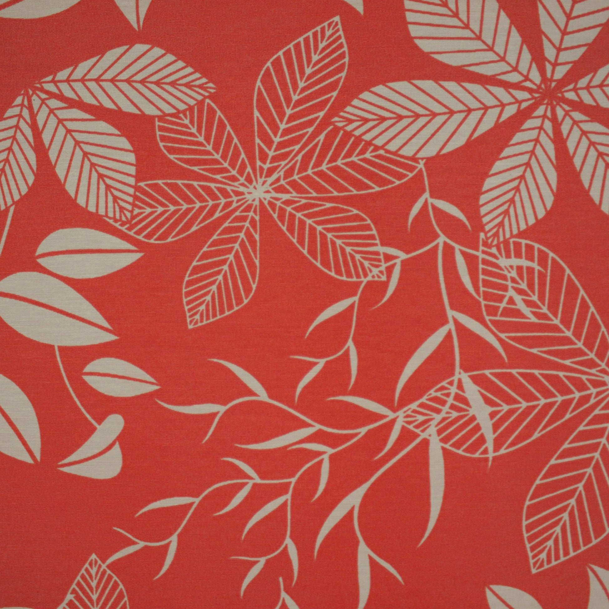 Tecido Para Área Externa Waterblock Floral Coral - Döhler