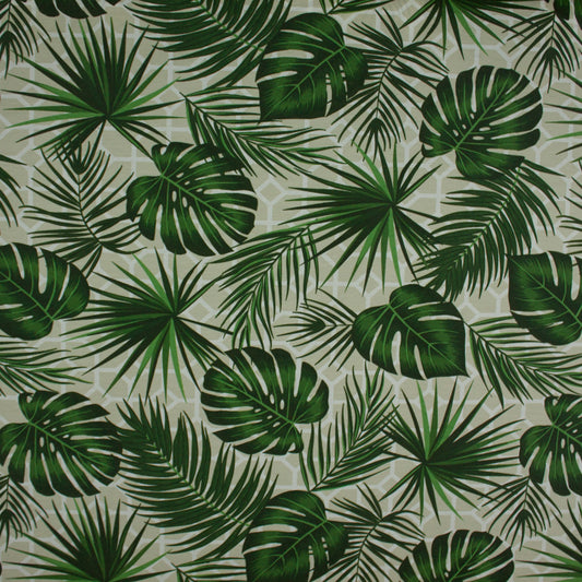 Tecido Para Área Externa Waterblock Palmeiras Areca Verde - Döhler