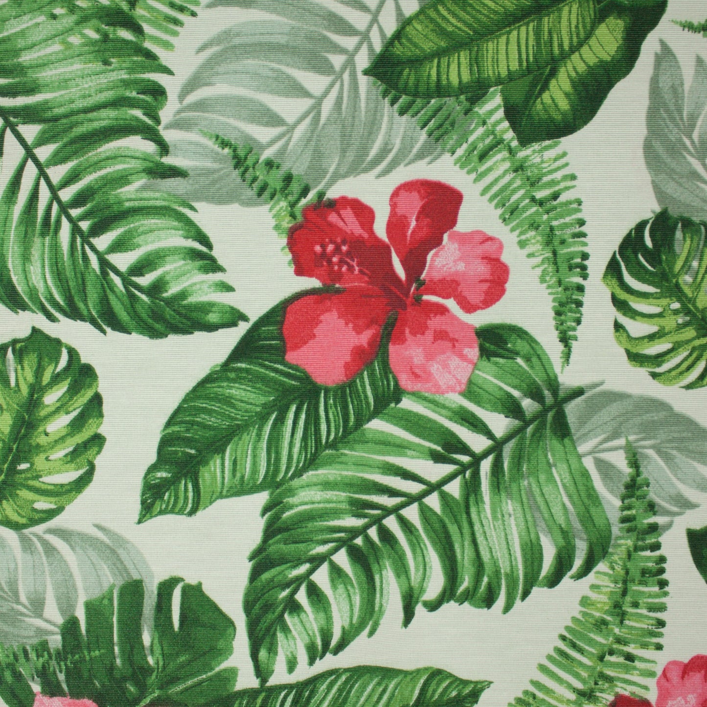 Tecido Para Área Externa Waterblock Hibisco e Samambaia - Döhler