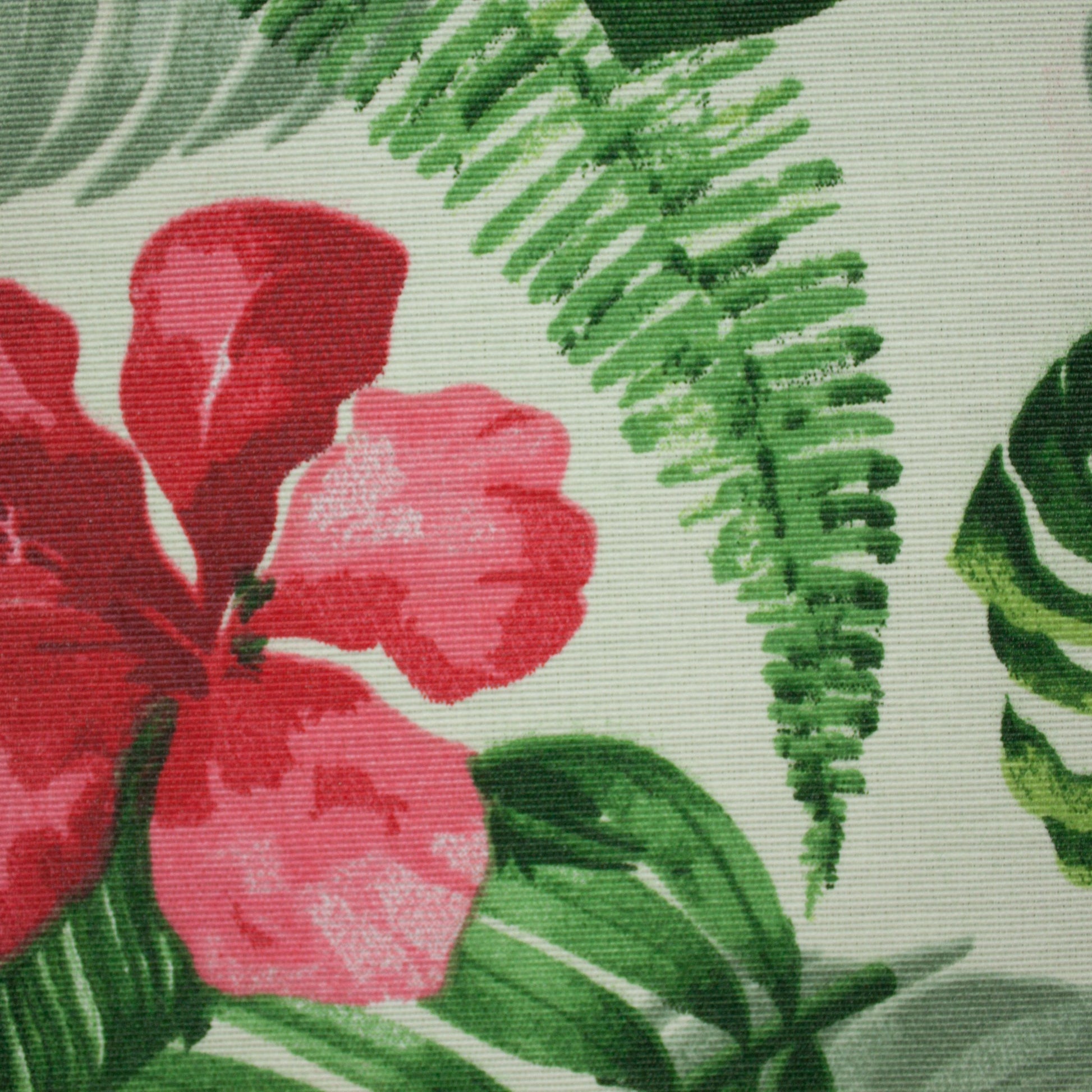 Tecido Para Área Externa Waterblock Hibisco e Samambaia - Döhler