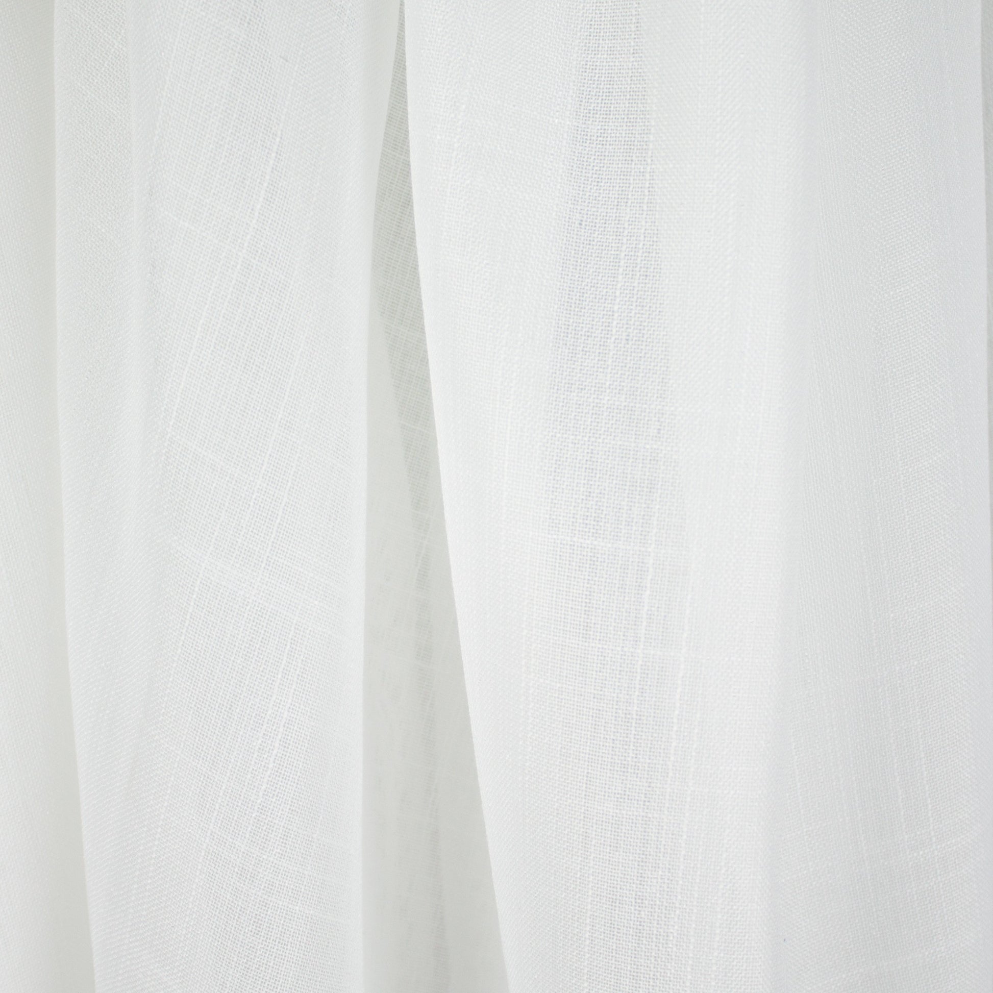 Tecido Para Cortina Rústico Flame Branco - Corttex Indústria Têxtil