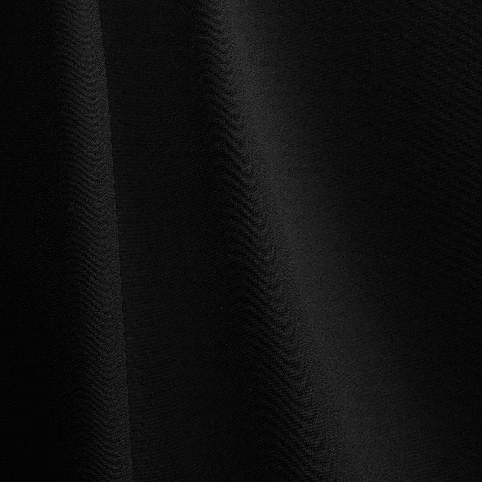 Tecido Para Cortina Oxford Liso Preto - Torre Tecidos