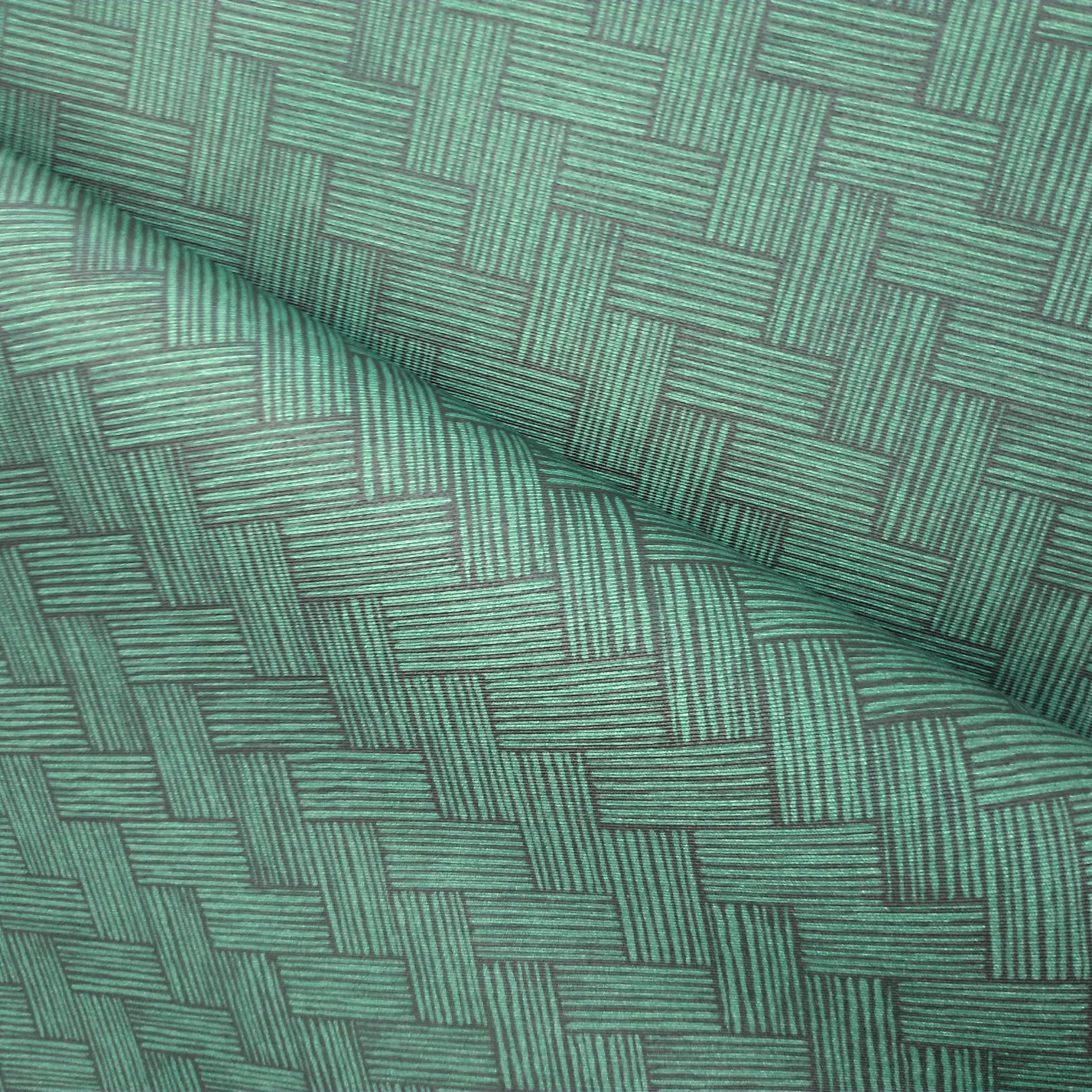 Tecido Para Área Externa Waterblock Trançado Verde - Döhler