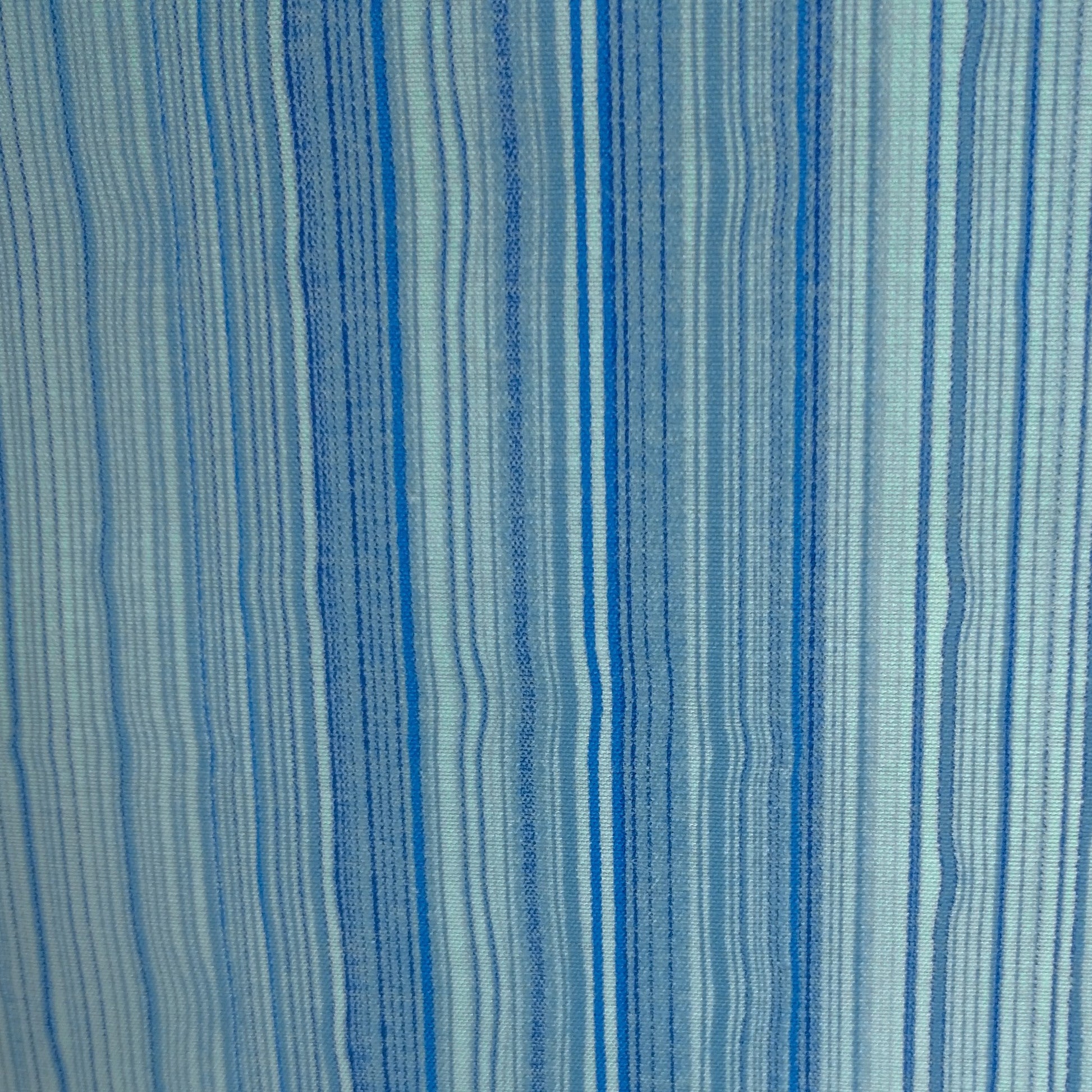 Tecido Para Sofá Gorgurão listras finas azul - Tecelagem Jolitex