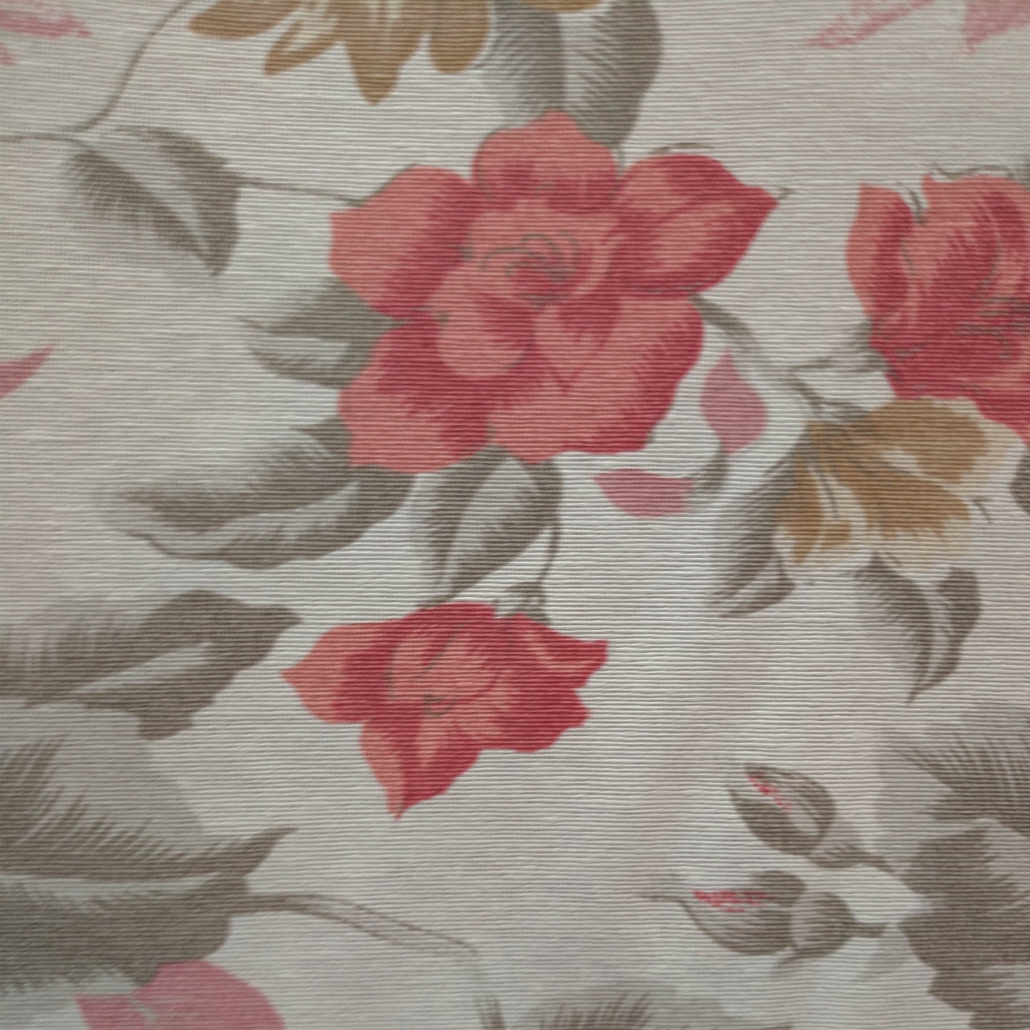 Tecido Para Área Externa Acqualine Rosas Crú - Imetextil - Textil Irineu Meneghel Ltda.