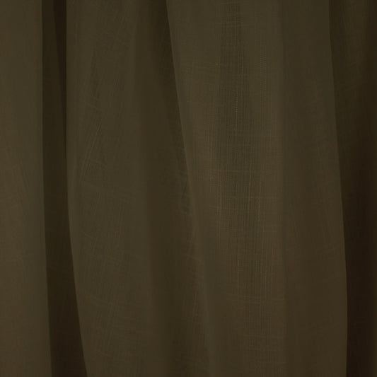 Tecido Para Cortina Rústico Flame Marrom - Corttex Indústria Têxtil