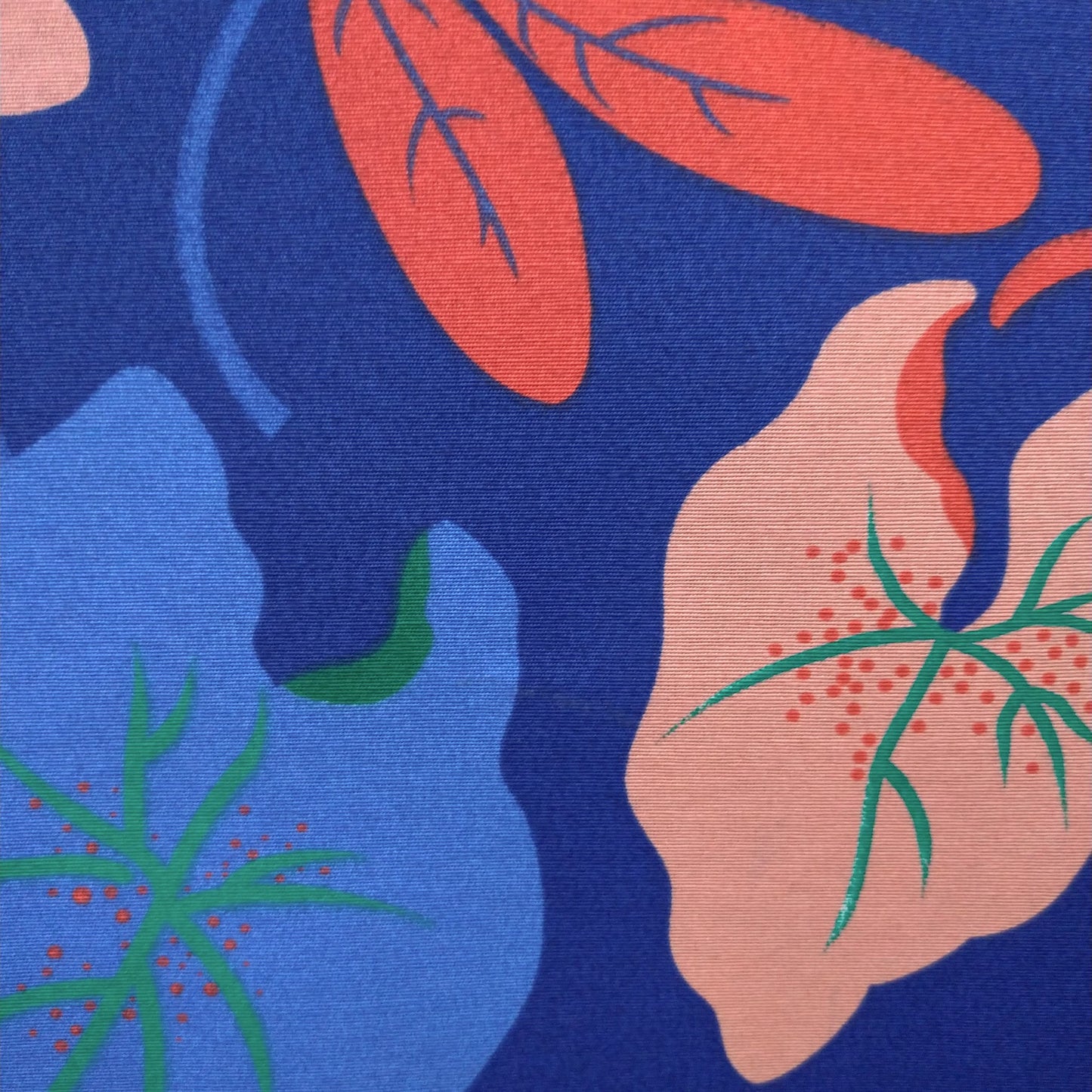 Tecido Para Área Externa Acqualine Girassol Azul - Imetextil - Textil Irineu Meneghel Ltda.