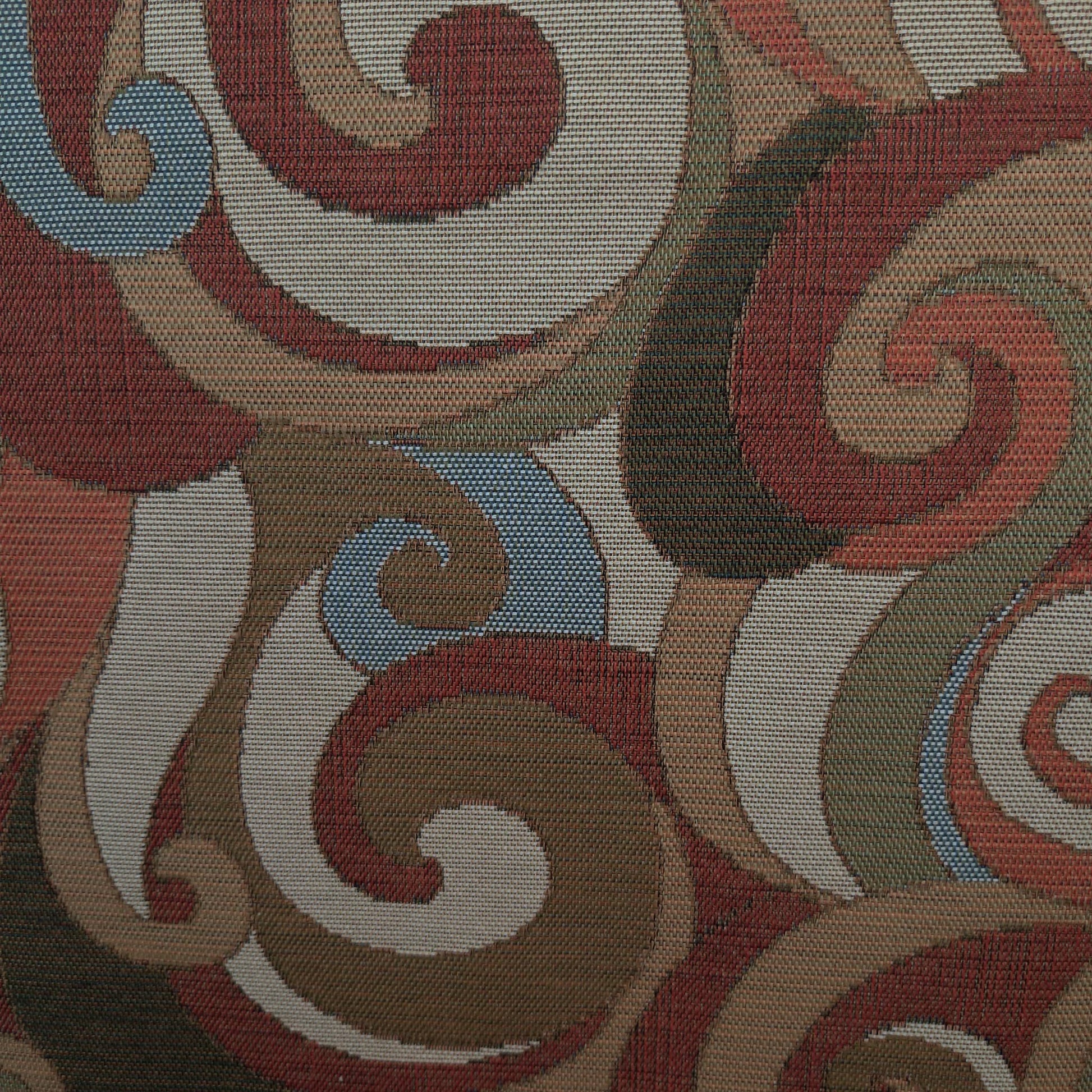 Tecido Para Sofá Gobelem Pixel Cashmere Crú/Verde - Meneghel Indústria Têxtil