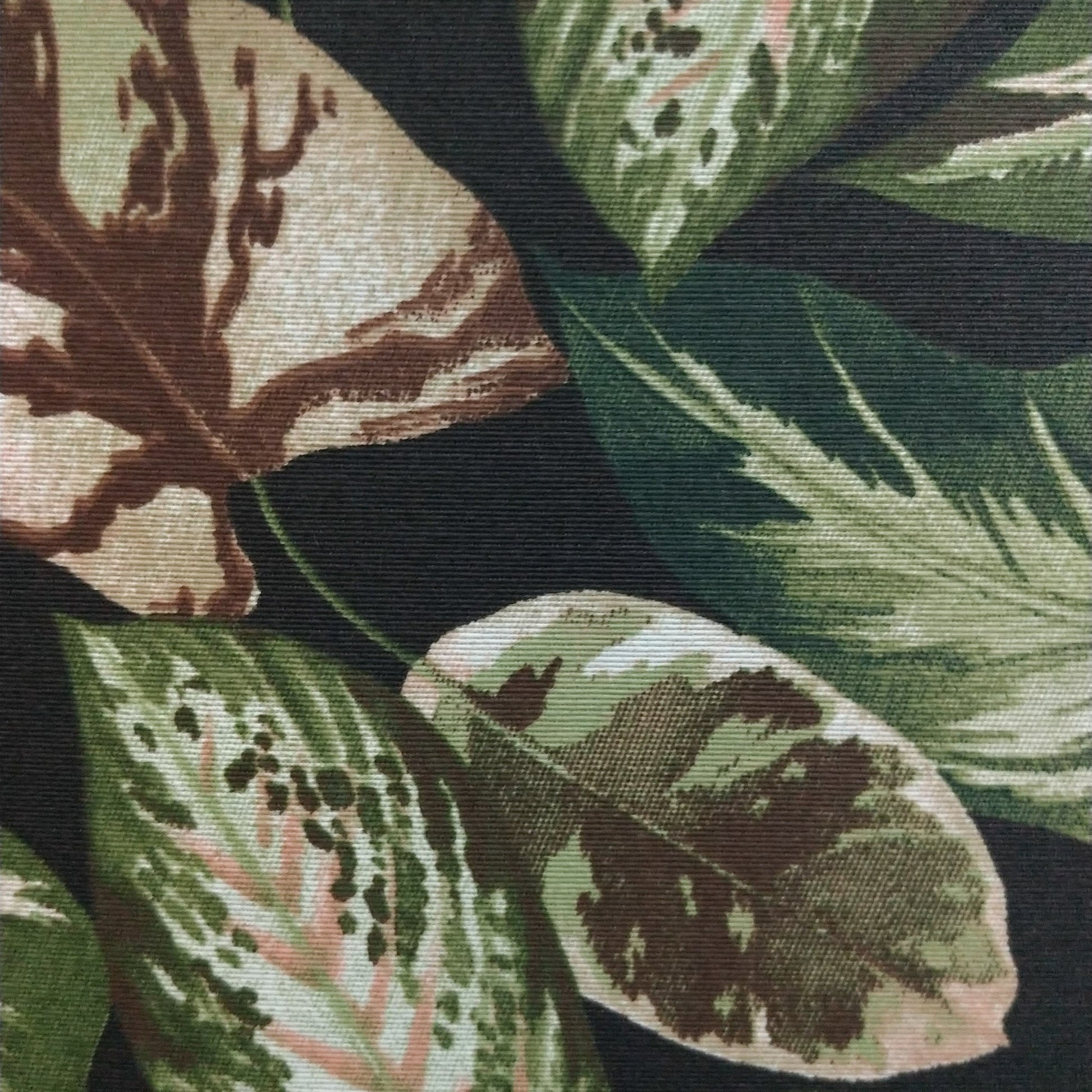 Tecido Para Área Externa Waterblock Folhagem Preta - Döhler