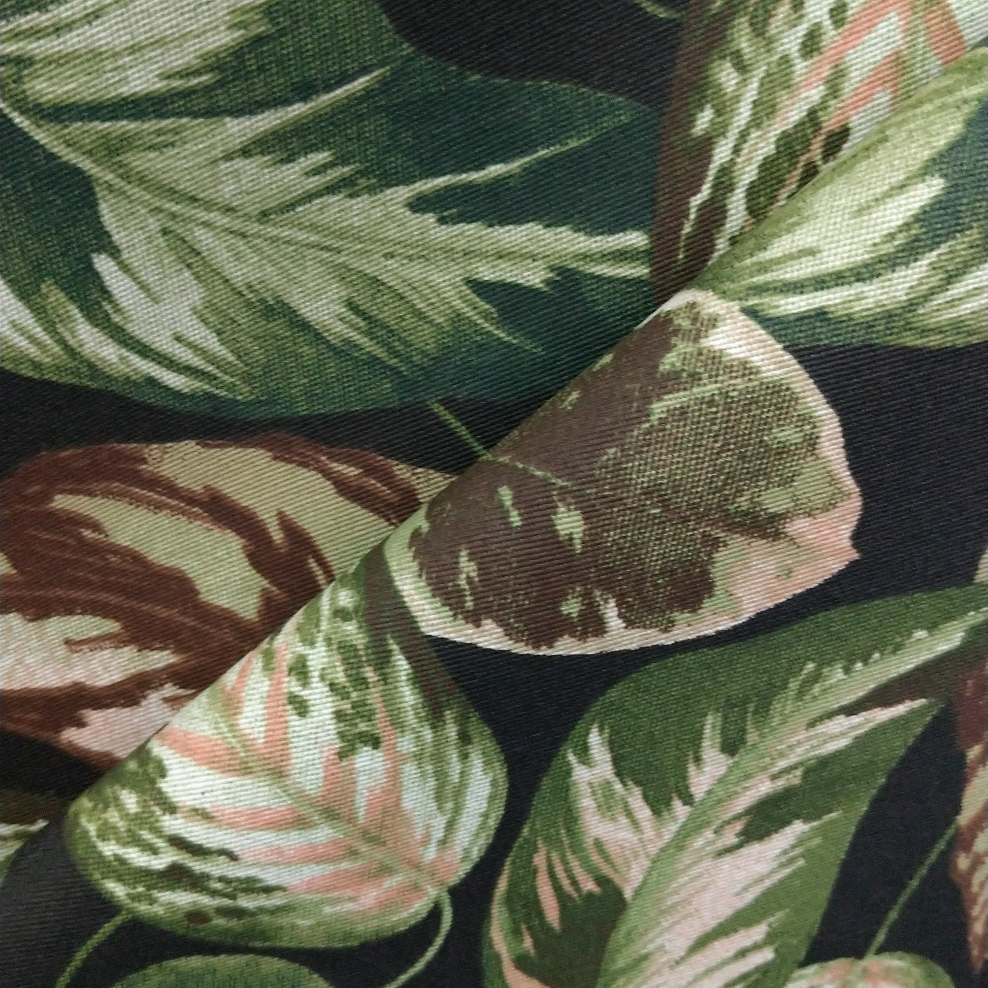 Tecido Para Área Externa Waterblock Folhagem Preta - Döhler