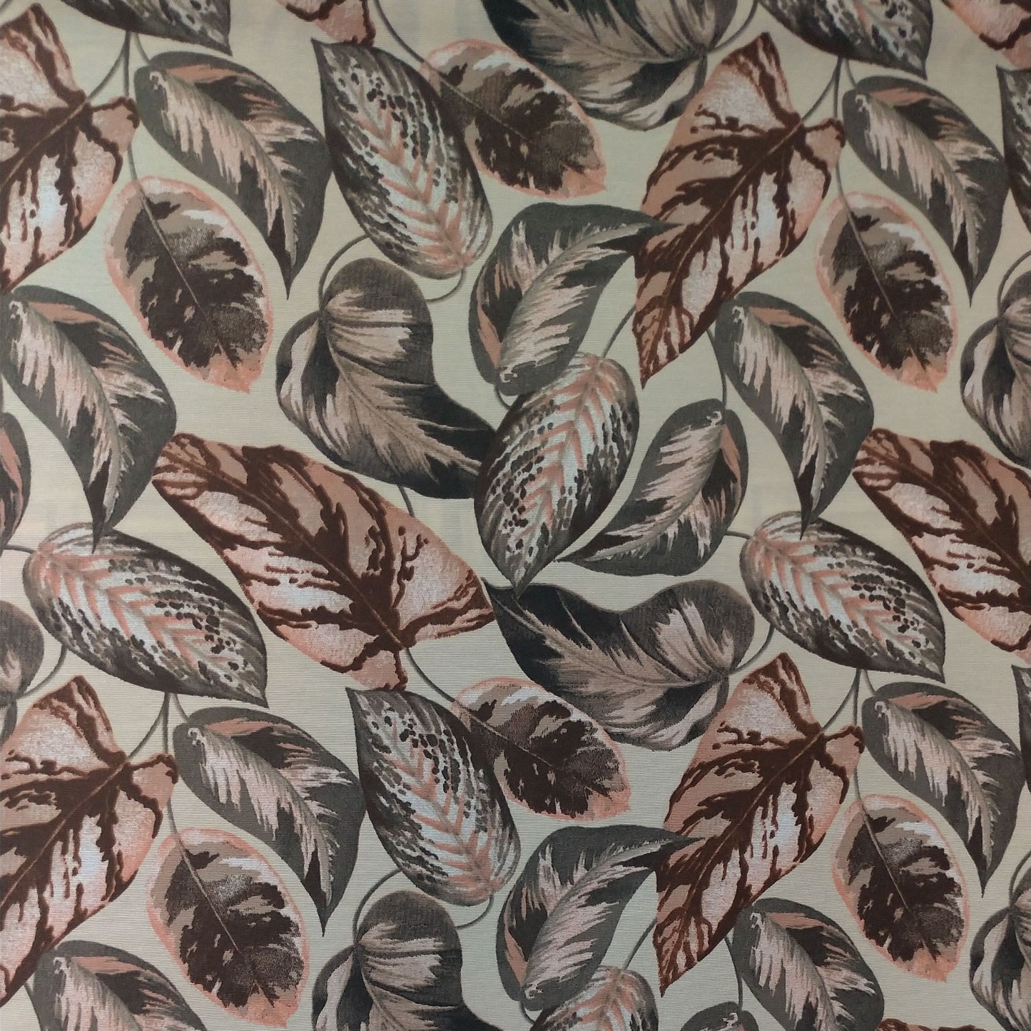 Tecido Para Área Externa Waterblock Folhagem Bege - Döhler