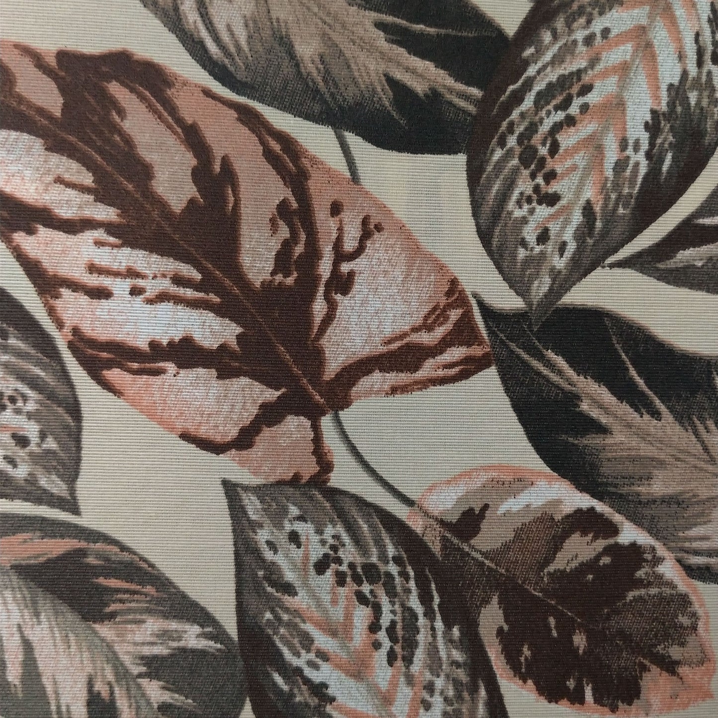 Tecido Para Área Externa Waterblock Folhagem Bege - Döhler