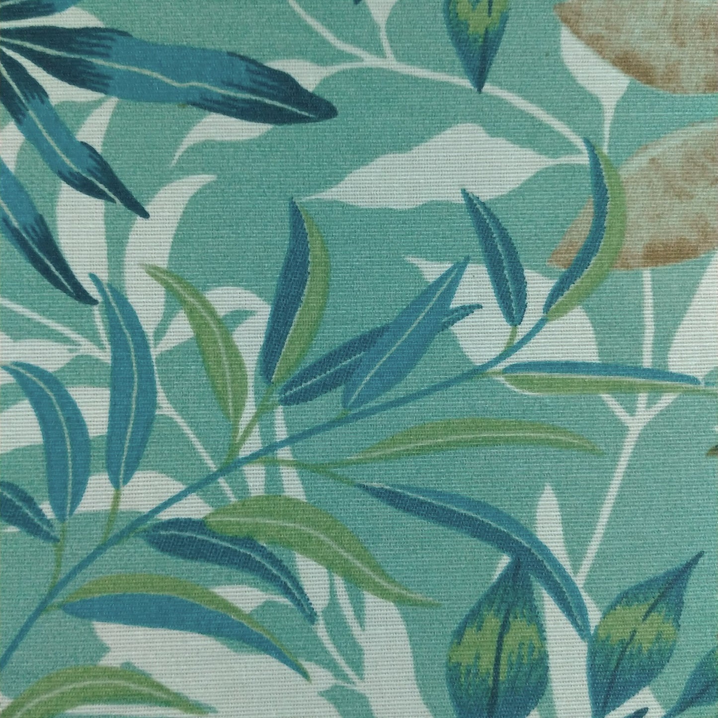 Tecido Para Área Externa Waterblock Folhas de Eucalipto Tiffany - Döhler