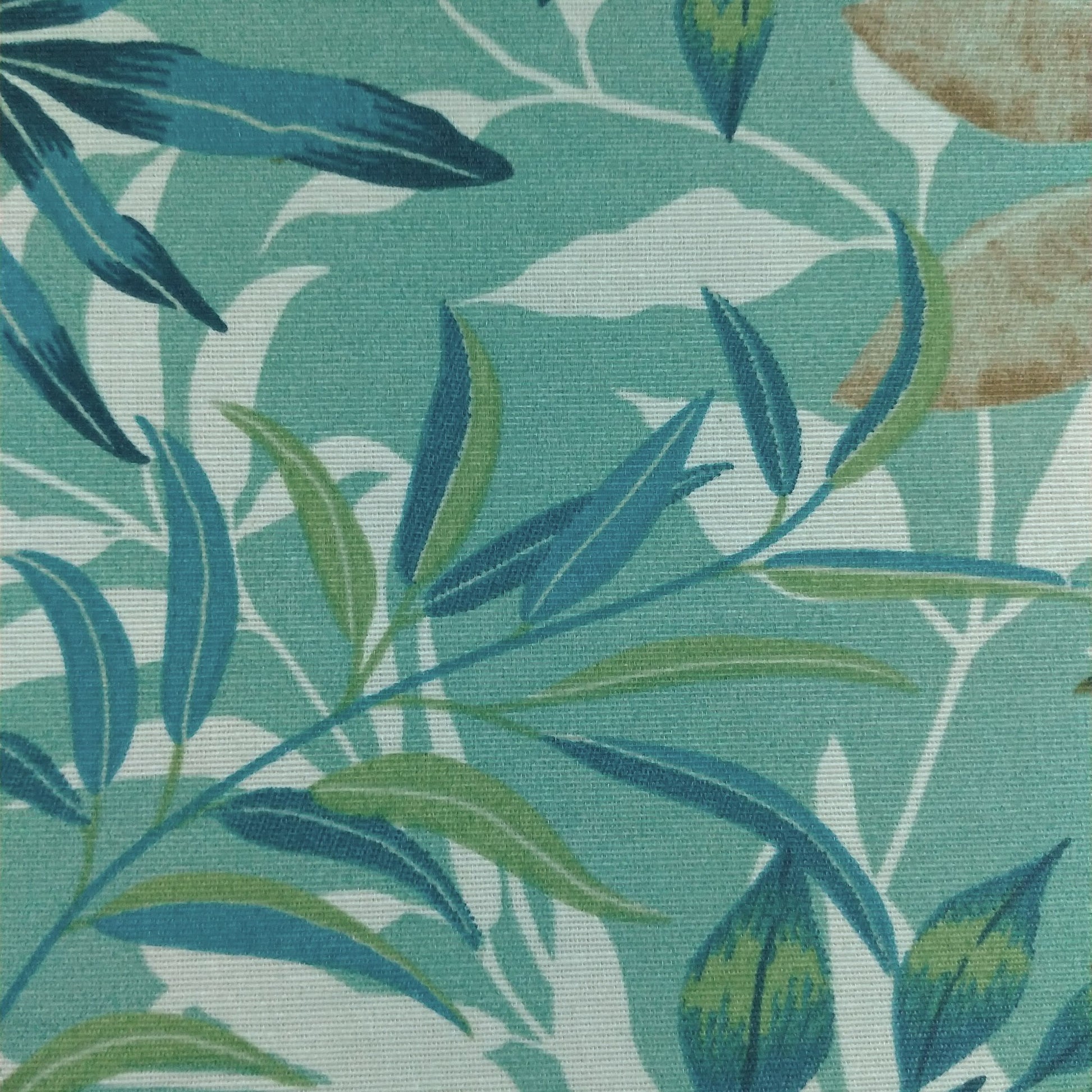 Tecido Para Área Externa Waterblock Folhas de Eucalipto Tiffany - Döhler