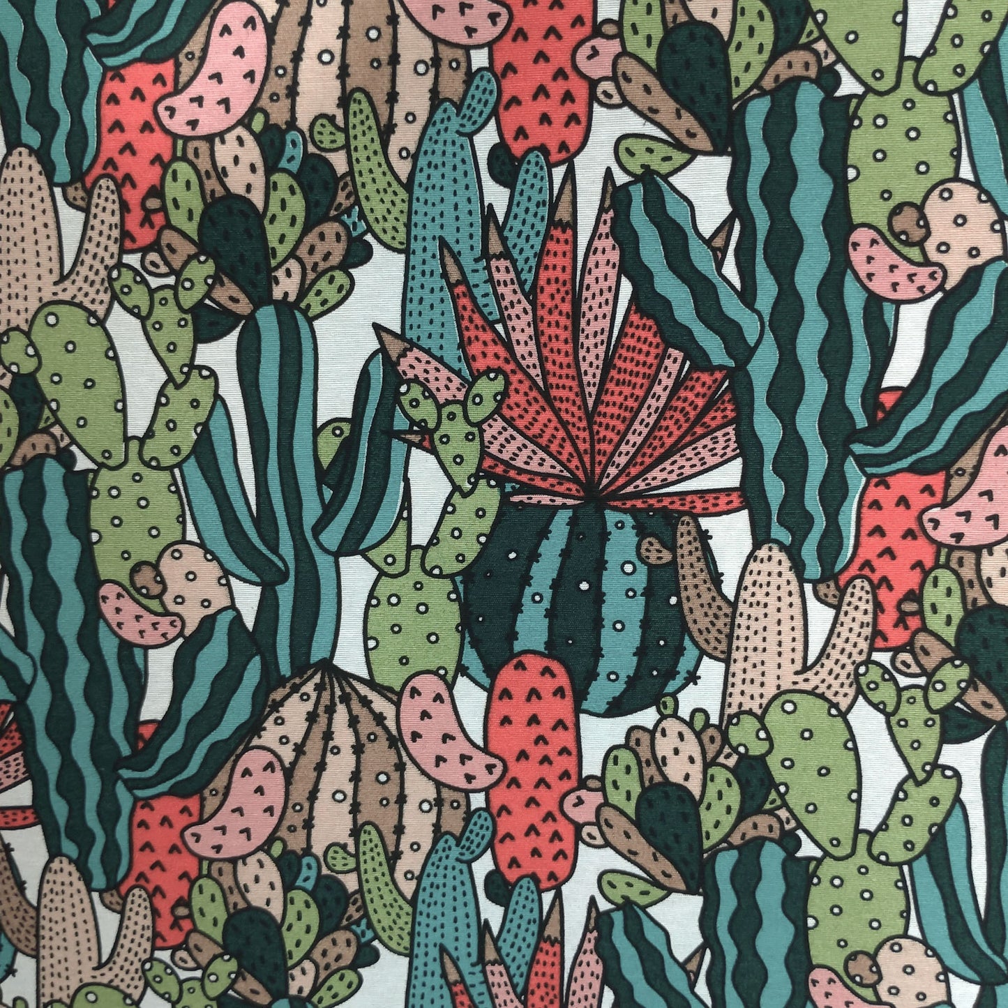 Tecido Para Área Externa Ecotec Cacto Tiffany - Imetextil - Textil Irineu Meneghel Ltda.