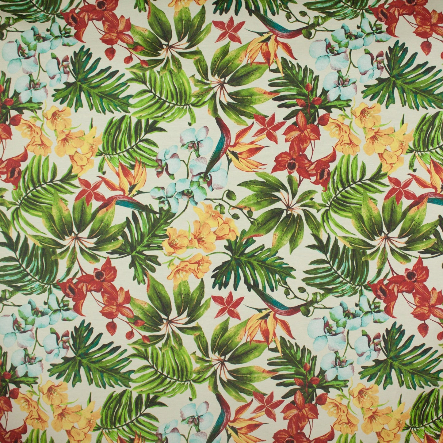 Tecido Para Área Externa Waterblock Orquídeas Cru - Döhler