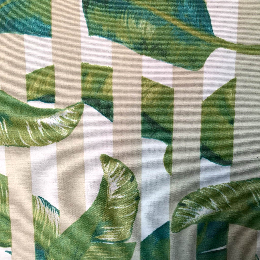 Tecido Para Área Externa Waterblock Folha de Bananeira Fendi - Döhler