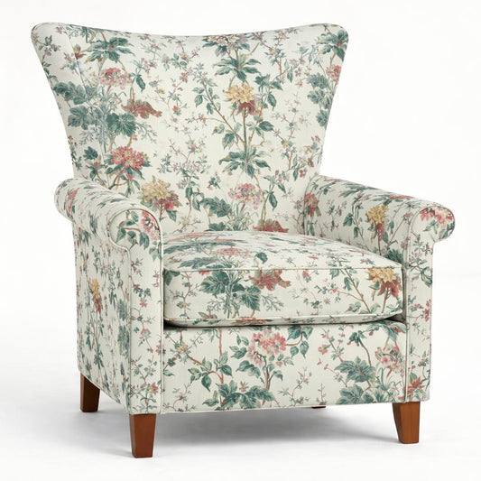 Tecido Para Sofá Linho Sintético Floral Summerhill