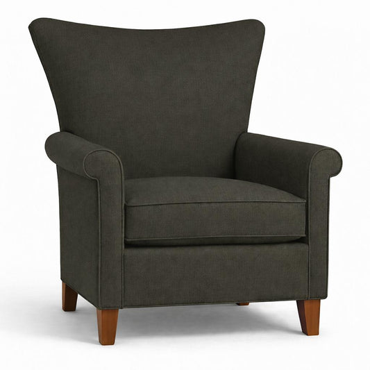 Tecido Para Sofá Sarja de Algodão Peletizada Chumbo