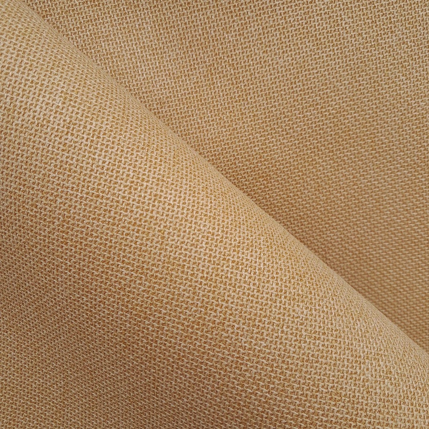 Tecido Para Sofá Linho Sintético Premium Caramelo