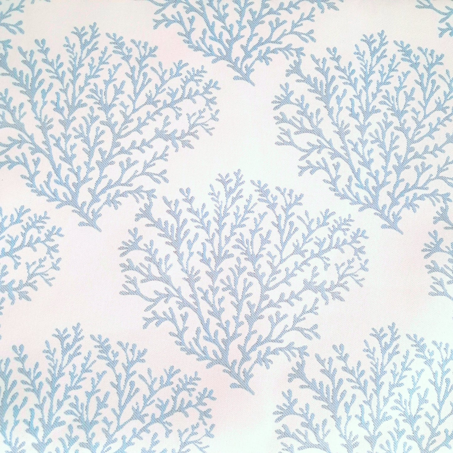 Tecido Para Sofá Linho Sintético Coral Azul