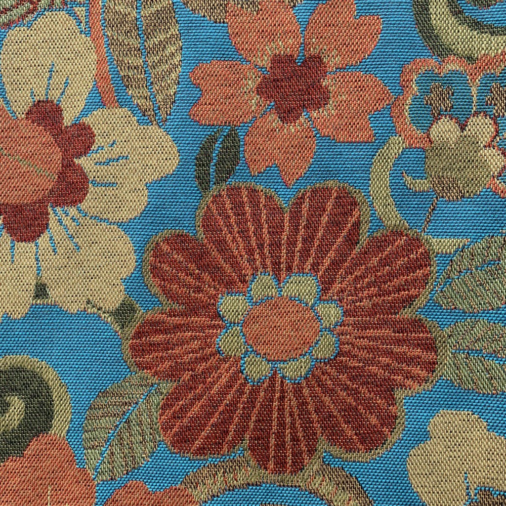 Tecido Para Sofá Gobelem Pixel Floral Tiffany