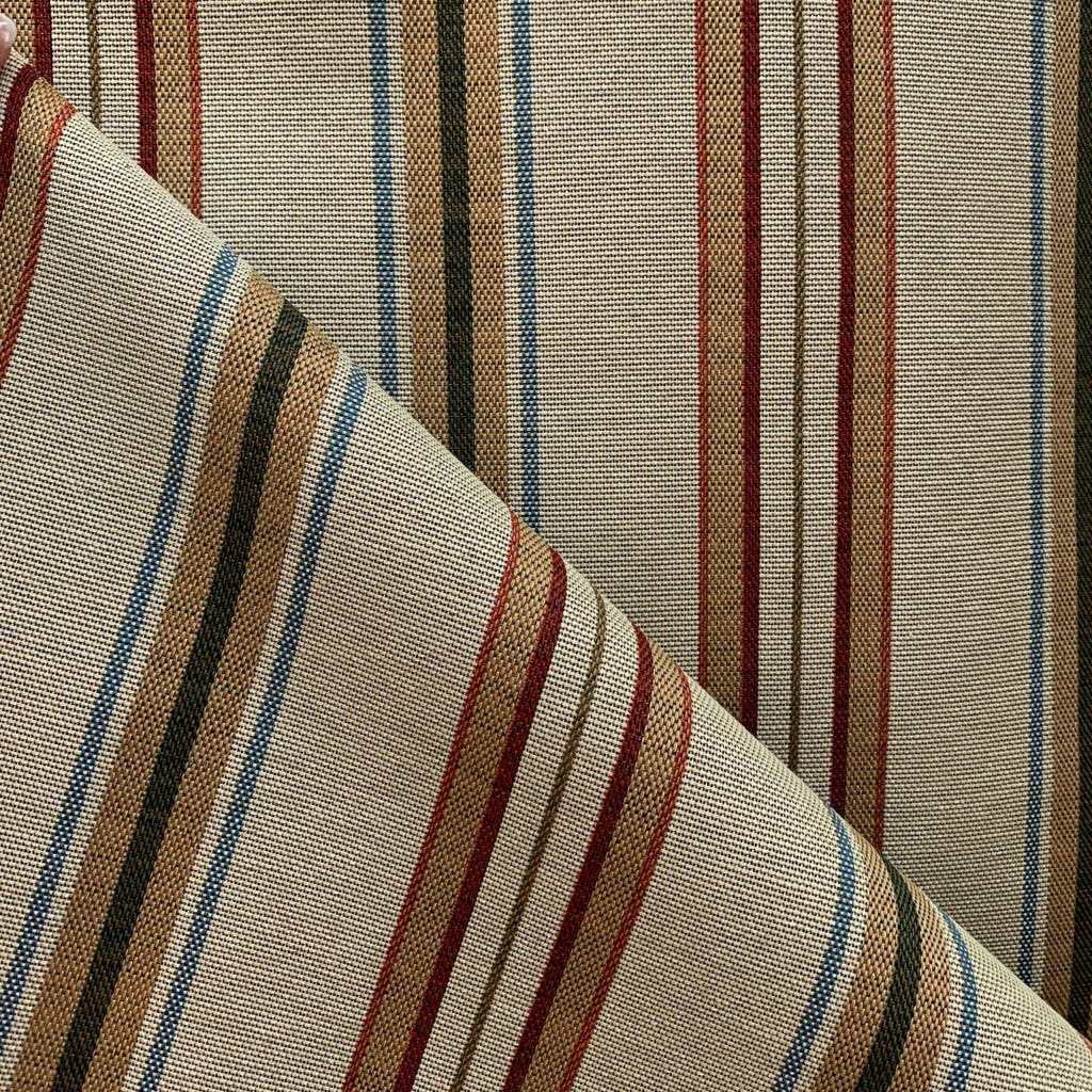 Tecido Para Sofá Gobelem Pixel Listrado Crú