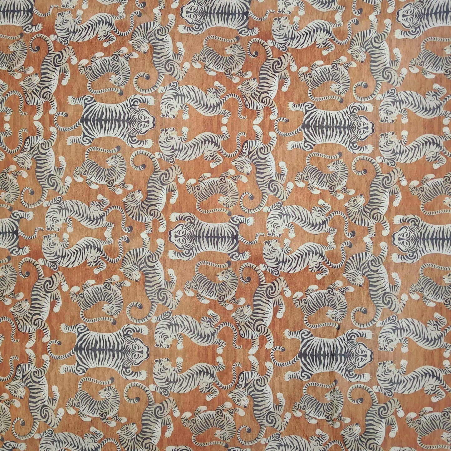 Tecido Para Sofá Linho Sintético Tigres