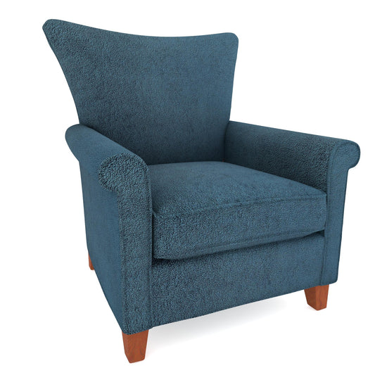 Tecido Para Sofá Boucle Azul