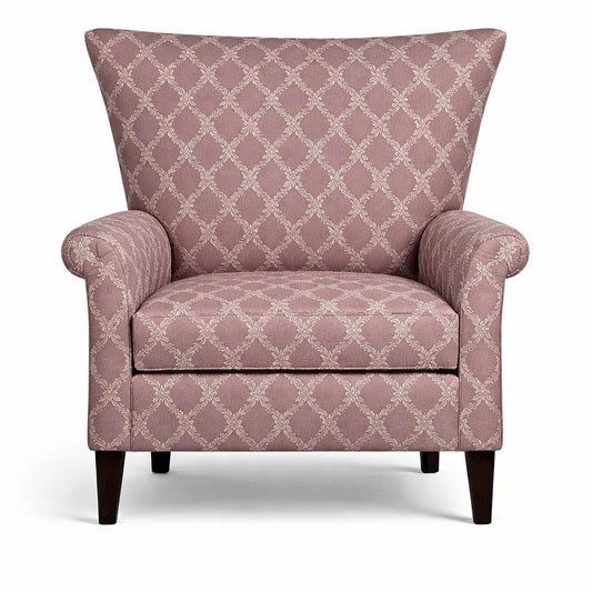 Tecido Para Sofá Chantung Bordado Rose