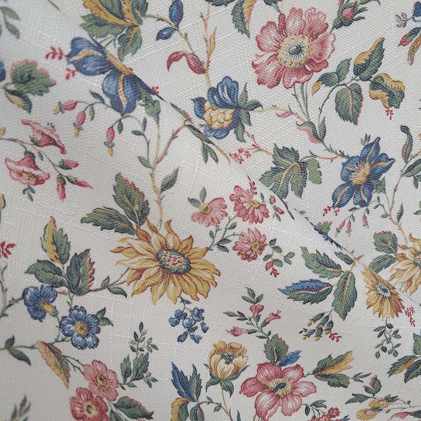 Tecido Para Sofá Linho Sintético Dente de Leão Crú