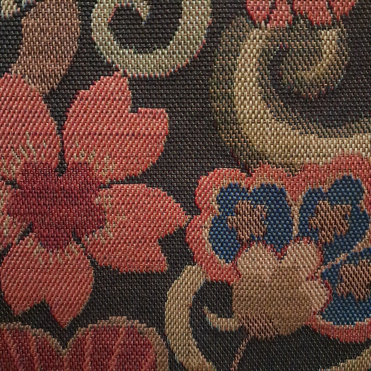 Gobelem Pixel Arabesco Preto