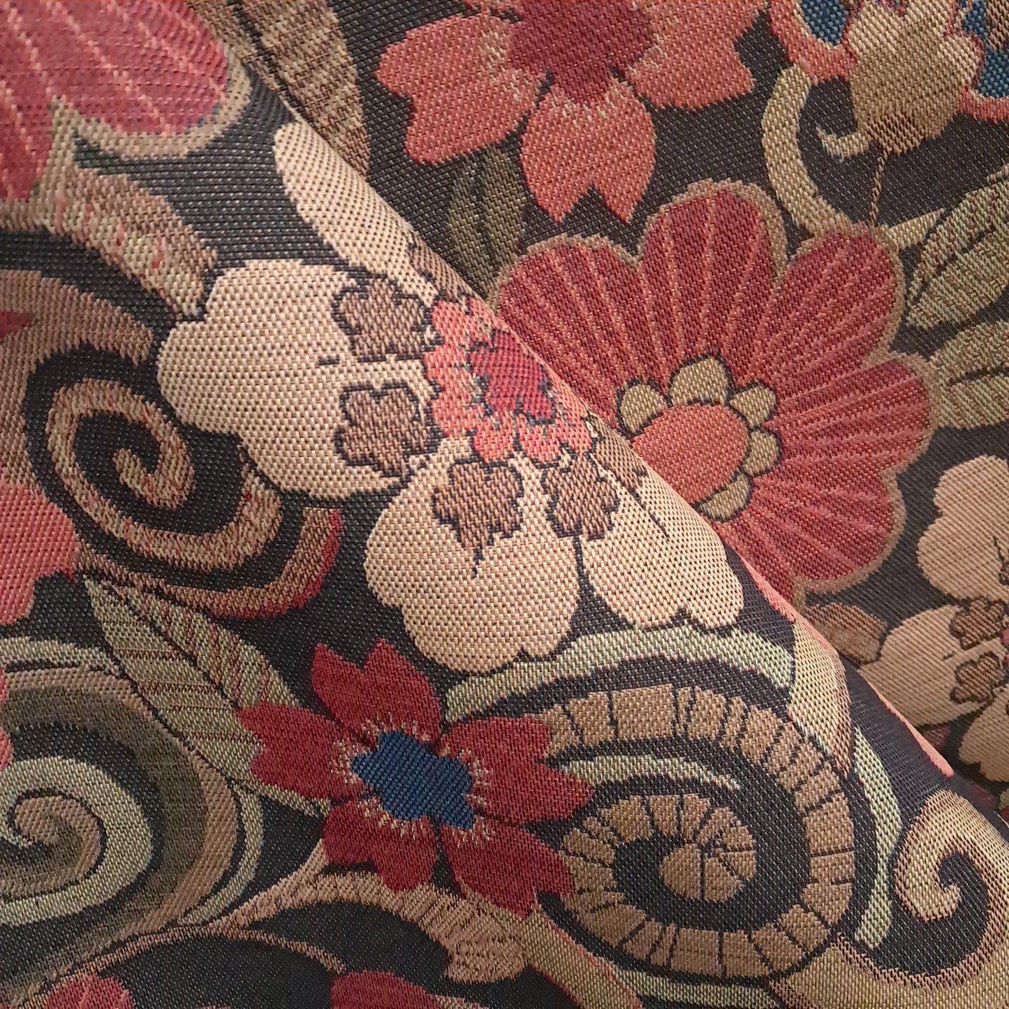 Gobelem Pixel Arabesco Preto