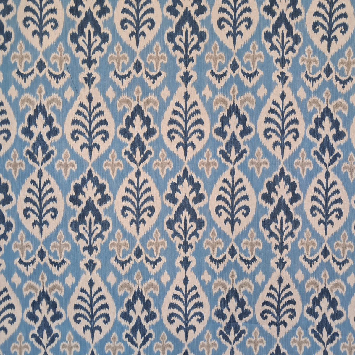Tecido Para Sofá Linho Sintético Ikat Tiffany