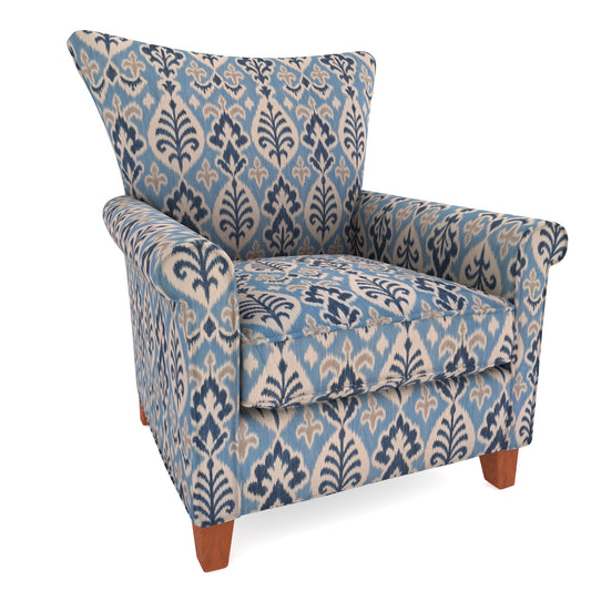 Tecido Para Sofá Linho Sintético Ikat Tiffany