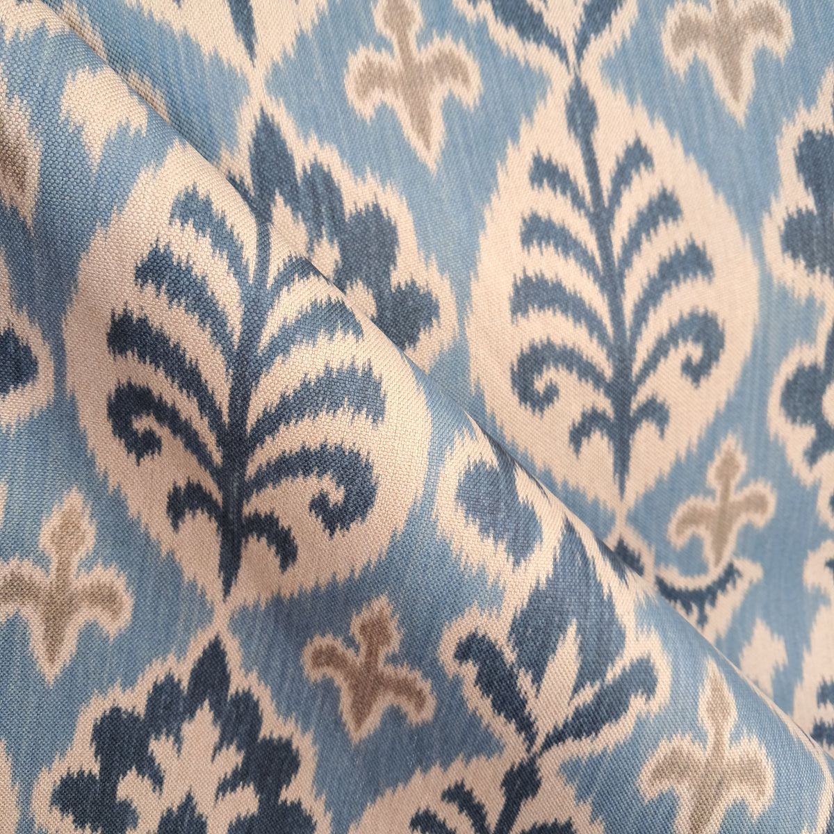 Tecido Para Sofá Linho Sintético Ikat Tiffany