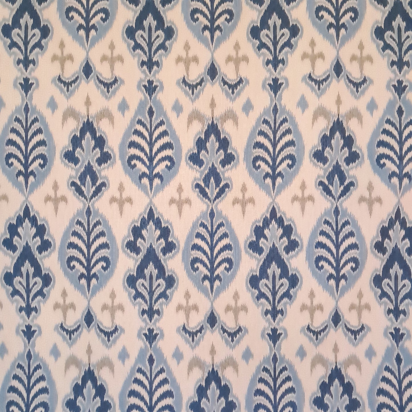 Tecido Para Sofá Linho Sintético Ikat Fendi