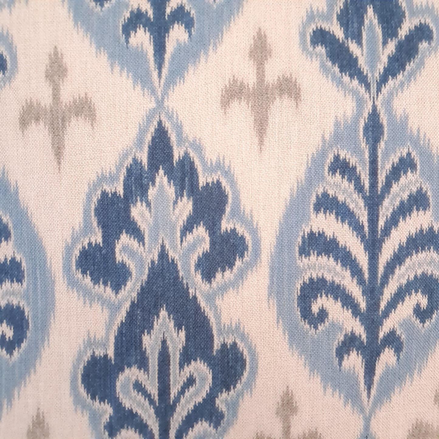 Tecido Para Sofá Linho Sintético Ikat Fendi