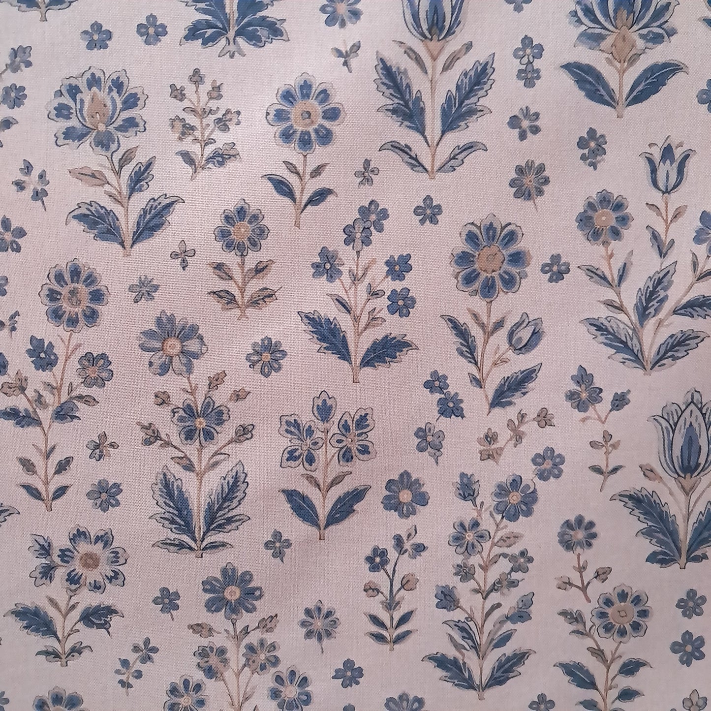 Tecido Para Sofá Linho Sintético Lótus Azul