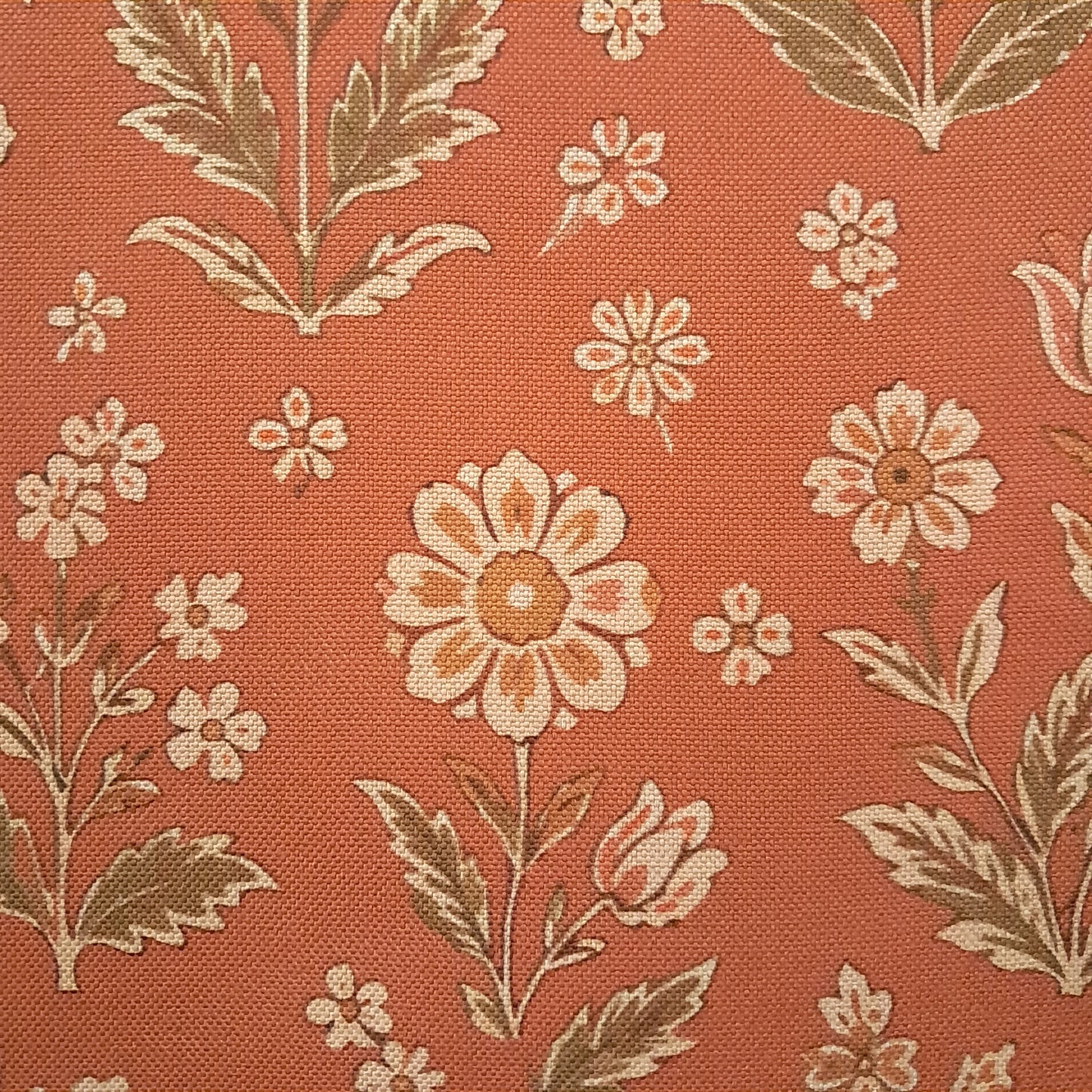 Tecido Para Sofá Linho Sintético Lótus Terracota