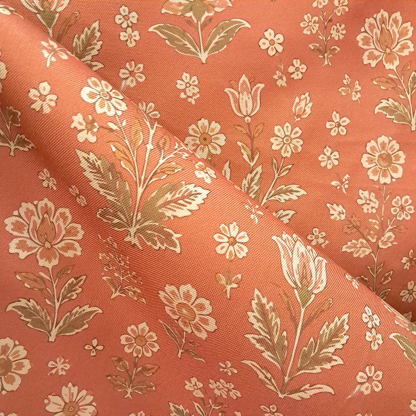Tecido Para Sofá Linho Sintético Lótus Terracota