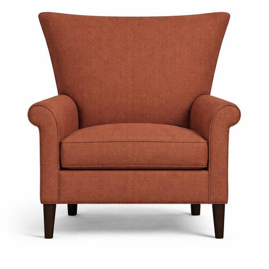 Tecido Para Sofá Linho Sintético Premium Terracota