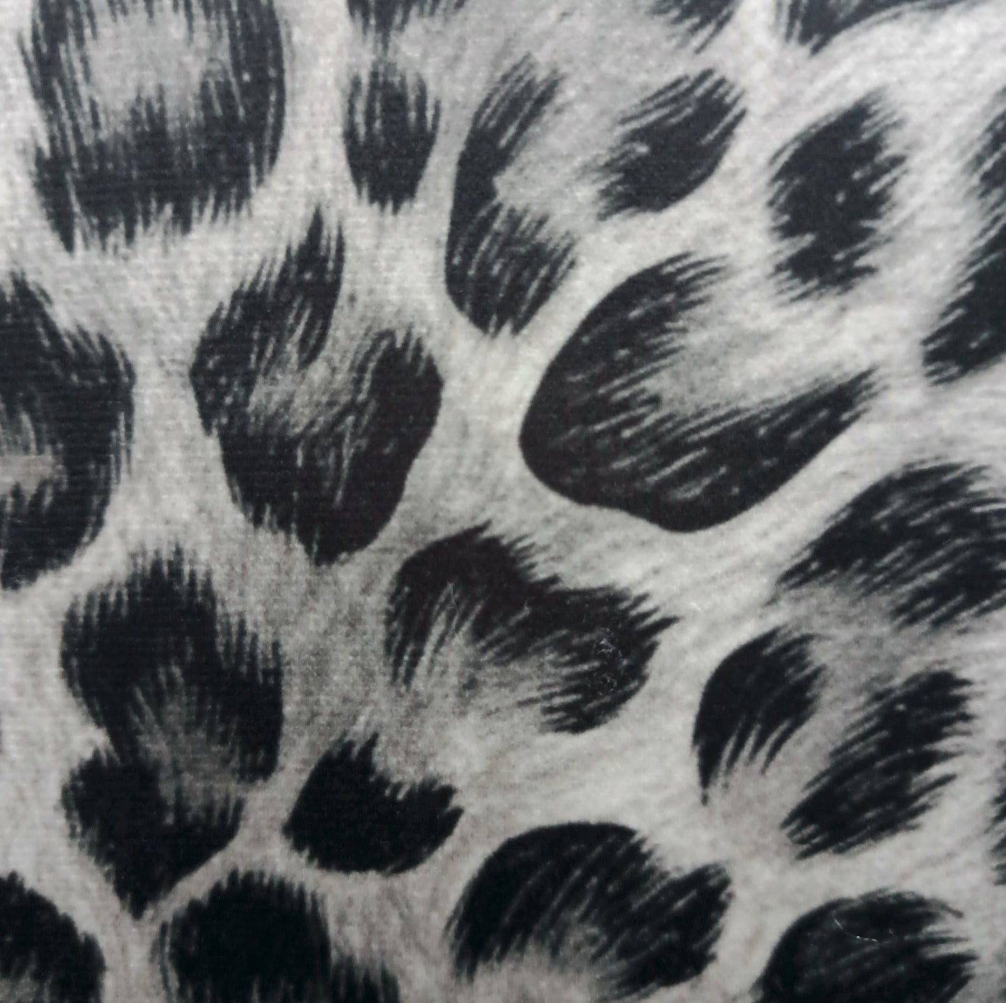 Tecido Para Sofá Veludo Estampado Leopardo